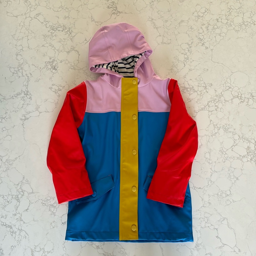 Adorable Mini Boden Rain Coat 6/7yo